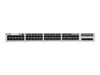 Network Essentials - přepínač - L3 - 48 x 10/100/1000 (PoE+) + 4 x 10 Gigabit SFP+ (uplink) - Lze montovat do rozvaděče - PoE+ (505 W)