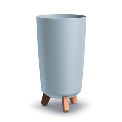 Květináč GRACIA TUBUS SLIM světle šedý 19,5 cm