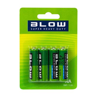 Baterie AA (LR6) Zn-Cl BLOW Super Heavy Duty 4ks / blister