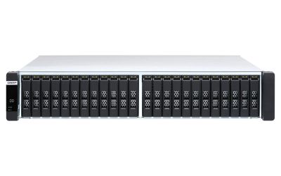 QNAP ES2486AFdc-2142IT-128G (all-flash NAS, duální řadič, 2x Xeon, 2x 64GB RAM, 24x 2,5" U.2/U.3)