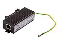 Ochrana proti přepětí PoE (montovatelný na DIN kolejnici) - černá - pro AXIS C1410, D3110, M4308, P1385, P3818, Q1951, Q1952, Q6100, W400; M55 Series; P37 Series