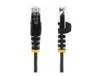 Cable - Black Slim CAT6 Patch Cord 1m - N6PAT100CMBKS