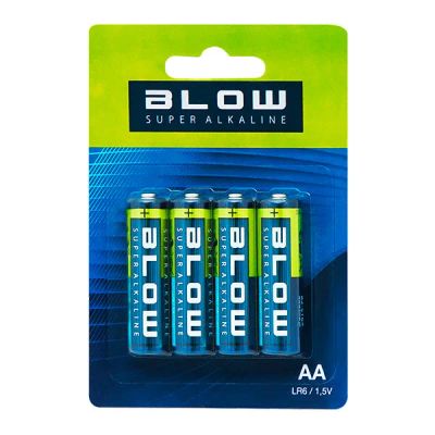 Baterie AA (LR6) alkalická BLOW Super Alkaline 4ks