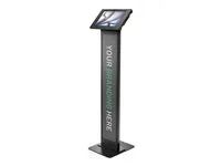 Black - Škříň - pro tablet - brandable - uzamykatelný - kov, polypropylen - černá - velikost obrazovky: 11" - podlahové provedení - pro Apple 11-inch iPad Air (M2, M3)