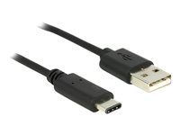 Kabel USB - USB-C (M) do USB (M) - USB 2.0 - 3 A - 50 cm - černá