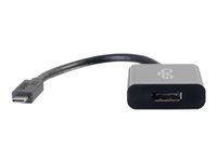 USB Type C to DisplayPort Black - Externí video adaptér - USB 3.1 - DisplayPort - černá