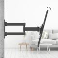 HAMA Výsuvný držák na TV, 32" - 75", 40kg, černý