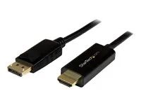 4K (DP2HDMM2MB) - Kabel adaptéru - DisplayPort s piny (male) do HDMI s piny (male) - 2 m - černá - podporuje 4K - pro P/N: DK30CH2DEP, DK30CH2DEPUE, DK30CH2DPPD, DK30CH2DPPDU, DK30CHDDPPD, DK30CHDPPDUE