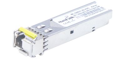 MaxLink 1.25G SFP optický HP modul, WDM(BiDi), SM, Tx 1550/Rx1310nm, 20km,1xLC konektor, DDM, H3C