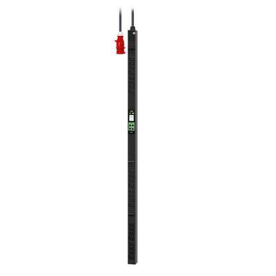 Easy PDU Metered,ZeroU, 22kW ,230V,(18)C13,(6)C19 IEC309