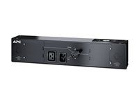 Rozvodná jednotka PDU (k montáži na regál) - AC 230 V - 3000 VA - výstupní konektory: 2 - 2U - černá - pro P/N: SMT3000I-AR, SMT3000R2I-AR, SRT2200XLI-KR, SRTL3KRM1UIC, SRTL3KRM1UWC, SRTL3KRM1UWNC