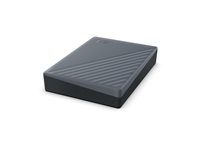 Pevný disk - šifrovaný - 5 TB - externí (přenosný) - USB 3.2 Gen 1 - AES 256 bitů - silikonová šedá