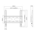 SBOX Fixed wall mount PLB-2522F-2