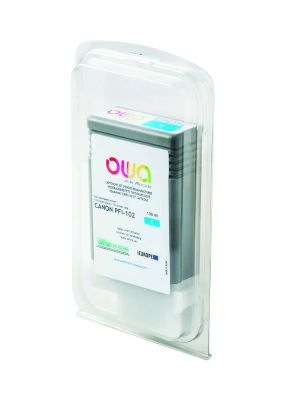 OWA Armor ink-jet kompatibilní s Canon iPF 500/600 cyan, 130ml, komp.s PFI102C
