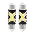 Autožárovka LED Festoon C5W 12/24V AMIO 04238 bílá 2ks
