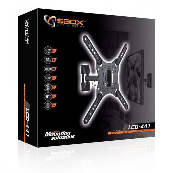 SBOX Revolving wall mount LCD-441