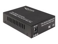 Konvertor médií s optickými vlákny - 1GbE - 10Base-T, 1000Base-LX, 1000Base-SX, 100Base-TX, 1000Base-T - RJ-45 / SFP (mini-GBIC)