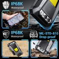 FOSSiBOT F106 Pro, 8GB/256GB, IP68/IP69K, šedý