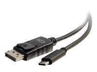 4K 30Hz - Externí video adaptér - USB-C - DisplayPort - černá