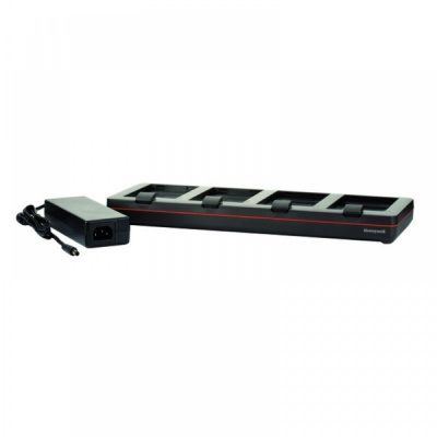 CT45/CT47 1 bay quad battery charger, for charging 4 batteries simultaneously, Power supply, EU cord