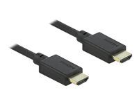 Ultra High Speed - HDMI kabel - HDMI s piny (male) do HDMI s piny (male) - 2 m - černá - podpora 8K