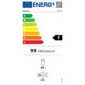 GUZZANTI Mini lednička GZ06B černá/stříbrná