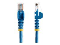 Patch kabel - RJ-45 (M) do RJ-45 (M) - 3 m - UTP - CAT 5e - lisovaný, provedení bez hrbolků - modrá
