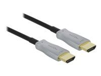 HDMI kabel - HDMI s piny (male) do HDMI s piny (male) - 15 m - optické vlákno - černá - podporuje 4K, Active Optical Cable (AOC)
