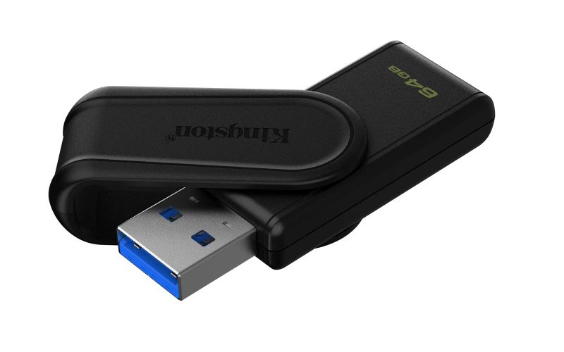 DataTraveler Exodia S/64GB/USB 3.2/USB-A/Černá