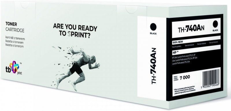 Toner TB kompatibilný s HP CLJ CP5225, čierna