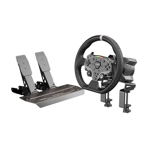 Herní set MOZA RACING R3 RS053 R3 base + ES volant + SRP-Lite pedály + stolová svorka