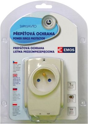 Přepěťová ochrana 1 zásuvka