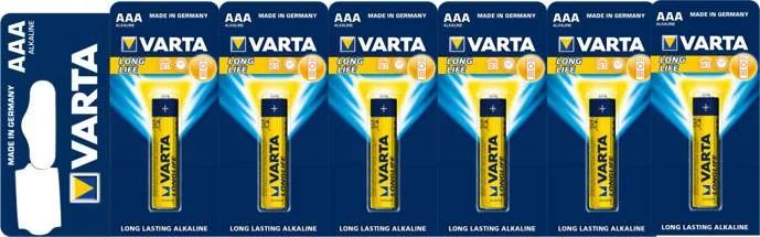 Varta LongLife AAA 6x