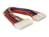 Elektrický kabel - 24 pinů ATX (F) do 20 pinů ATX (M) - 11 cm
