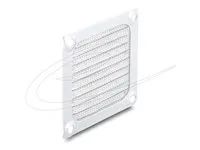 Delock - Mrížka ventilátoru s filtrem - 60 x 60 mm, hliník, nerezová ocel filtracní sít - stríbrná