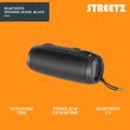 DELTACO S350-BL STREETZ, Bezdrátový reproduktor 20W