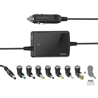 HAMA Adaptér pro notebooky 15V-19V, 70W, slim