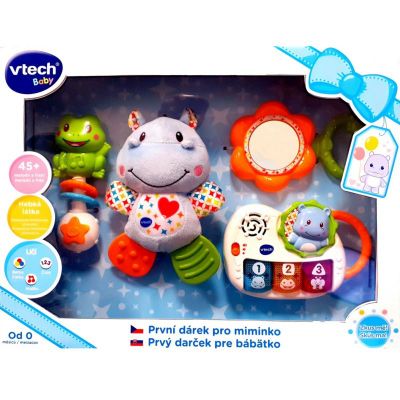 VTECH První dárek pro miminko SK - modrý