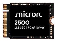 Micron 2500 - SSD - šifrovaný - 512 GB - interní - M.2 2230 - PCIe 4.0 (NVMe) - AES 256 bitů