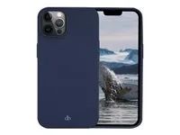 Zadní kryt pro mobilní telefon - silikon, recyklovaný plast - modrá pacifik - pro Apple iPhone 12, 12 Pro