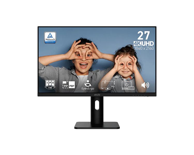 MSI Pro/MP273UP E6/27"/IPS/4K UHD/60Hz/4ms/Černá/3R