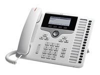 Telefon VoIP - SIP, SRTP - 16 řádků - bílá