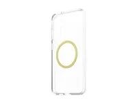 Zadní kryt pro mobilní telefon - termoplastický polyuretan (TPU), polykarbonát - průhledná, chardonnay - pro Samsung Galaxy S25+