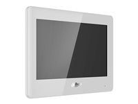 IP intercom station monitor - 2 vodiče, vnitřní - kabelové - 10/100 Ethernet - bílá