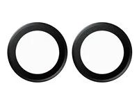 PanzerGlass Hoops Ceramic Apple iPhone Duo černé ochranné kroužky fotoaparátu