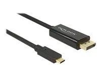 Externí video adaptér - USB-C - DisplayPort - černá - maloobchod
