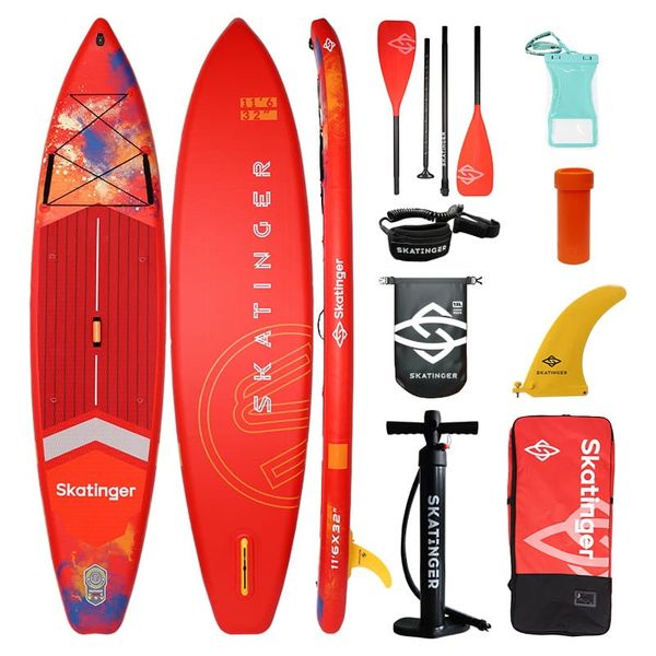 Paddleboard SKATINGER Interstellar Red
