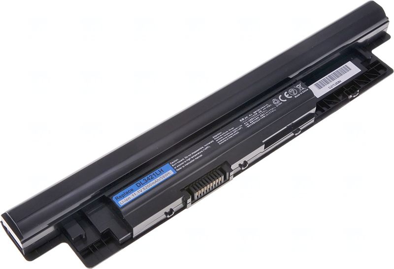 Baterie T6 Power pro Dell Latitude 3440, 3540, Inspiron 14, 15, Vostro 2421, 5200mAh, 58Wh, 6cell