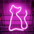 MANTA CAT, LED Neon plexi dekorace