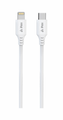 Kabel iPEAX 90010111 USB-C/Lightning 1 m bílý